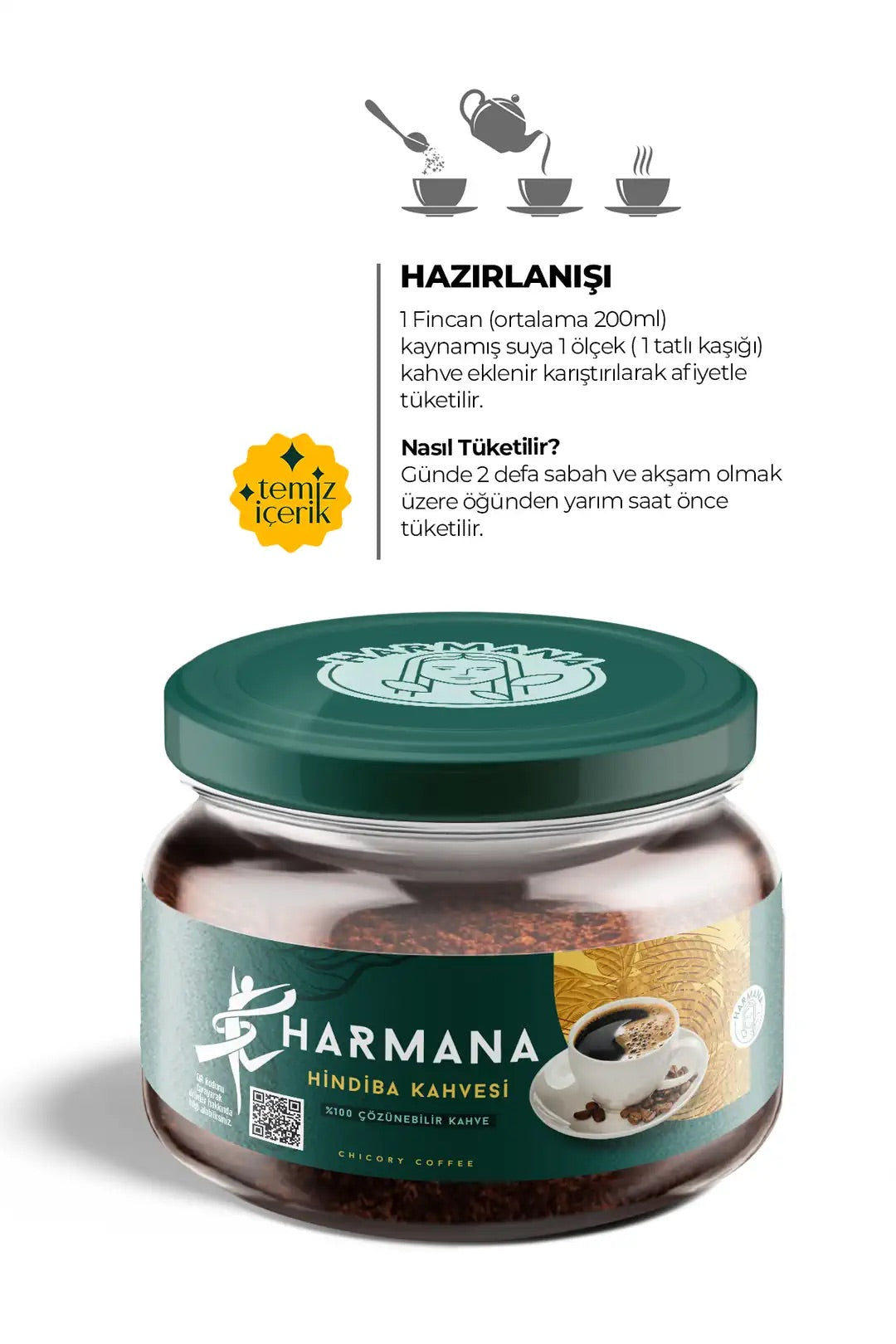 Harmana Hindiba Kahvesi 150g