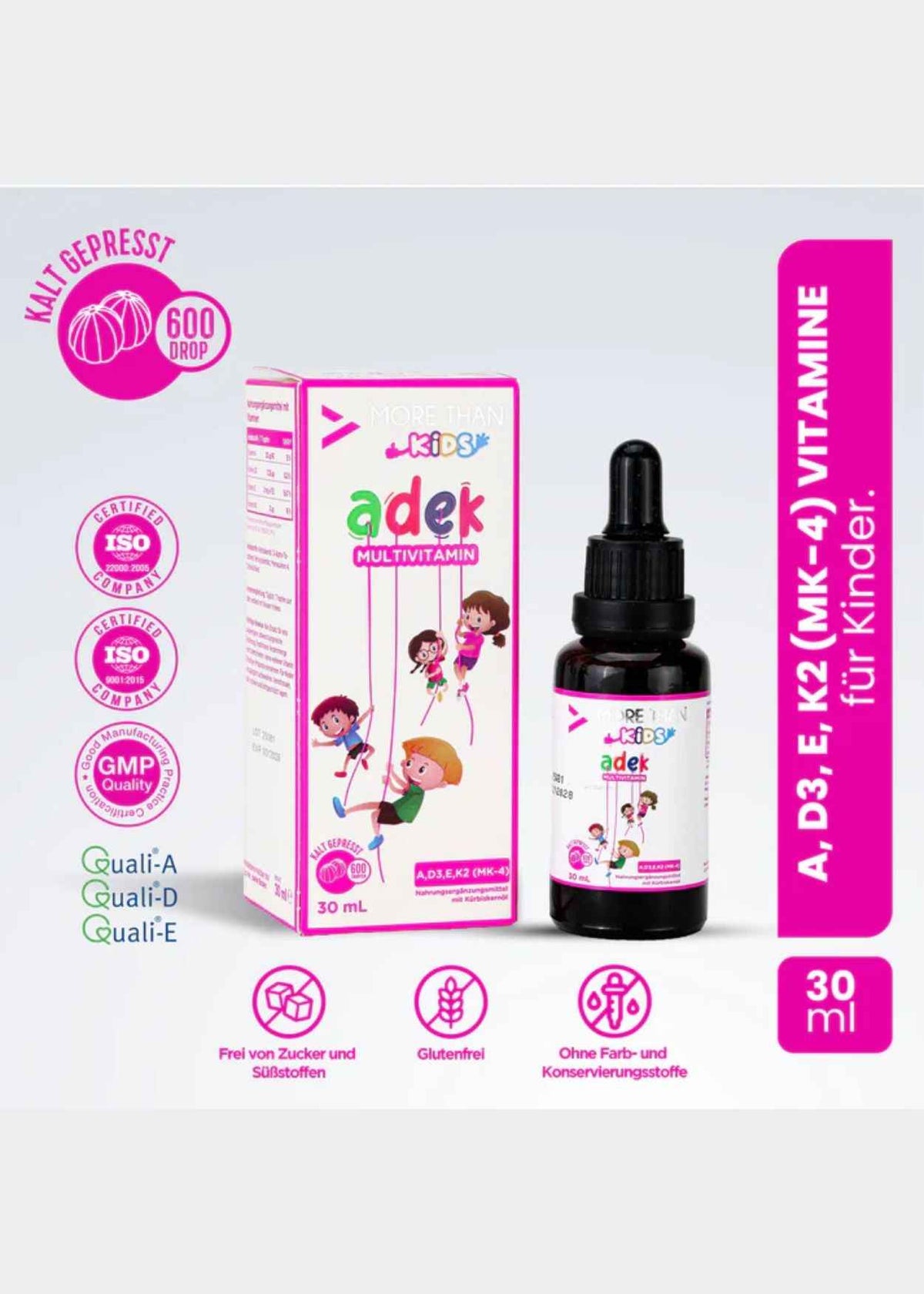ADEK Kids Multivitamin Damlası 30ml