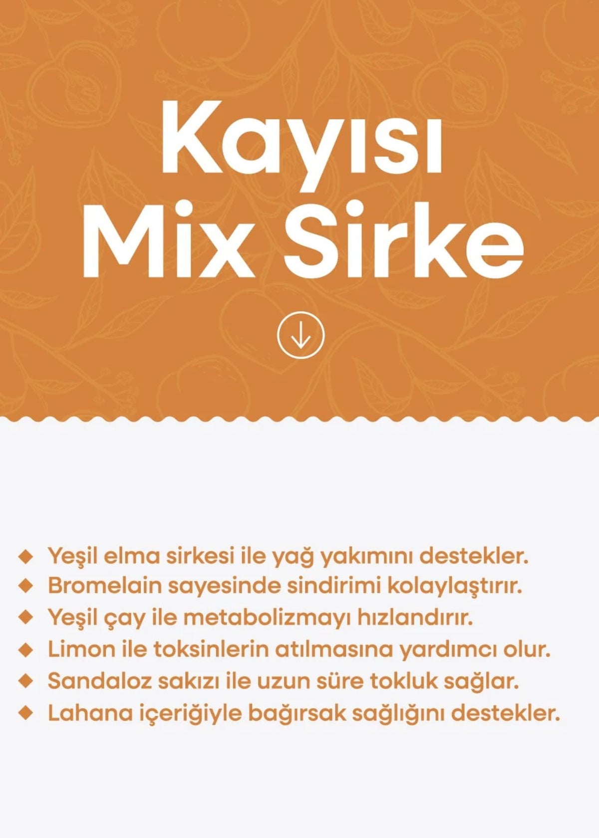 Herbamina Kayısı Mix Sirke 250ml