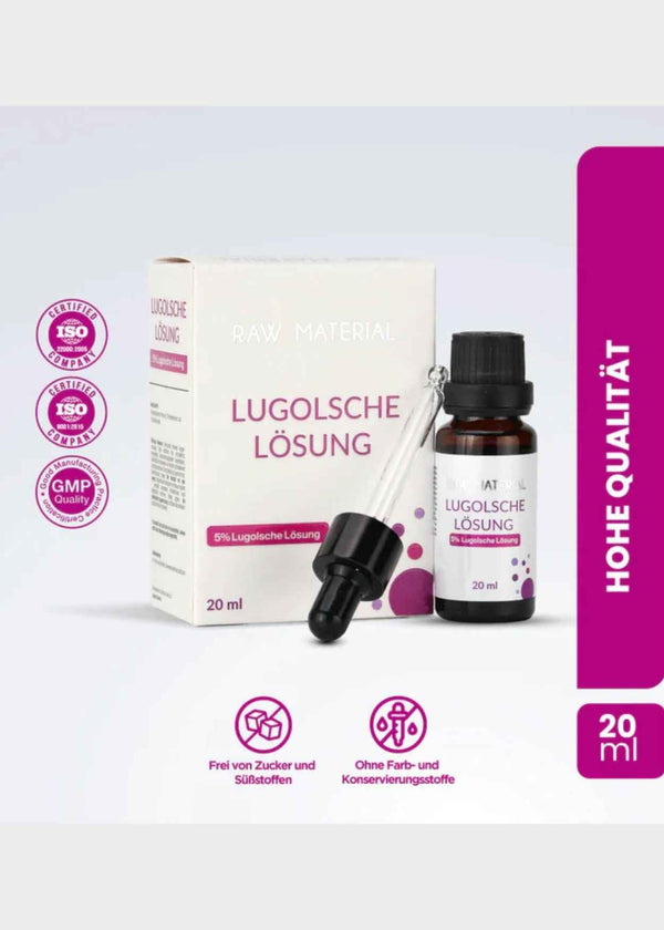 Lugol Çözeltisi İyot Damlası 20ml