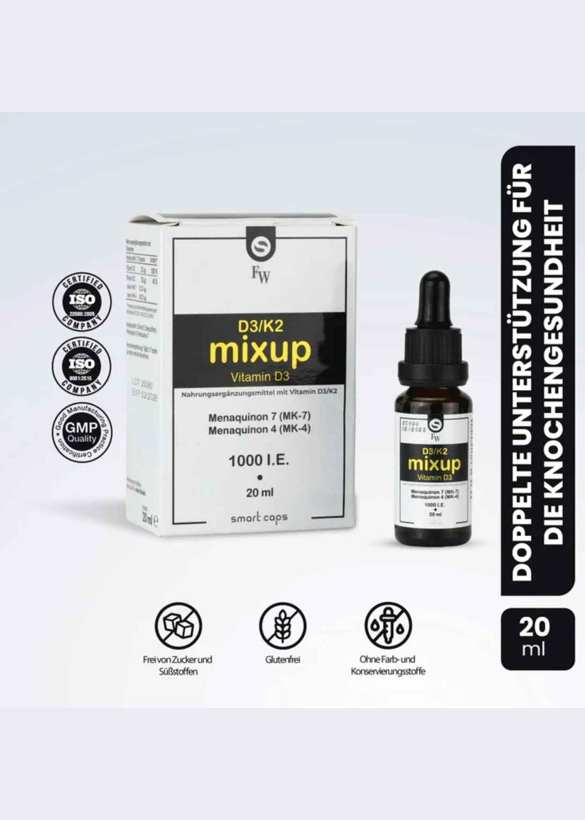 Vitamin D3/K2 Karışım Damlası 20ml