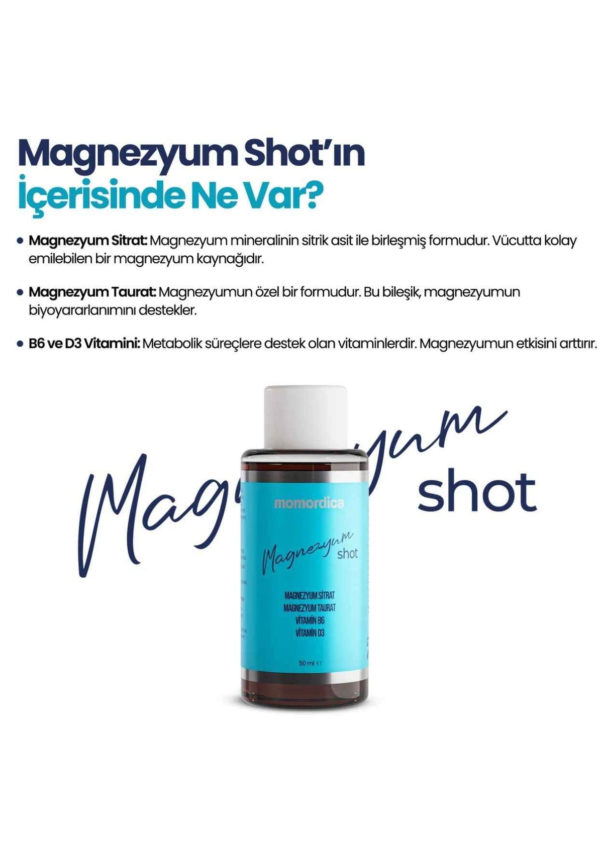 Magnezyum Shot 500ml
