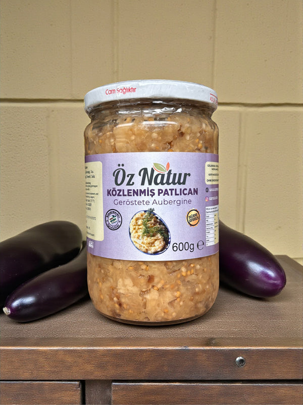 Odun Ateşinde Közlenmiş Patlıcan 600g